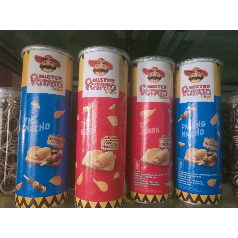 

Mister Potato Rasa ORI / BBQ