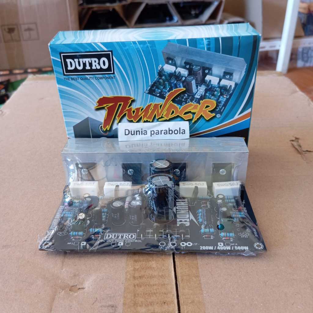 KIT POWER AMPLIFIER OCL 150 WATT STEREO 150 WATT THUNDER / SHOGUN SUDAH PLUS TR FINAL QAR