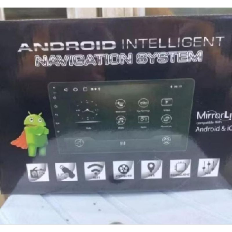 Head Unit android CARMAN 9 inch ram 2-32 + Camera mundur + Fream Ertiga