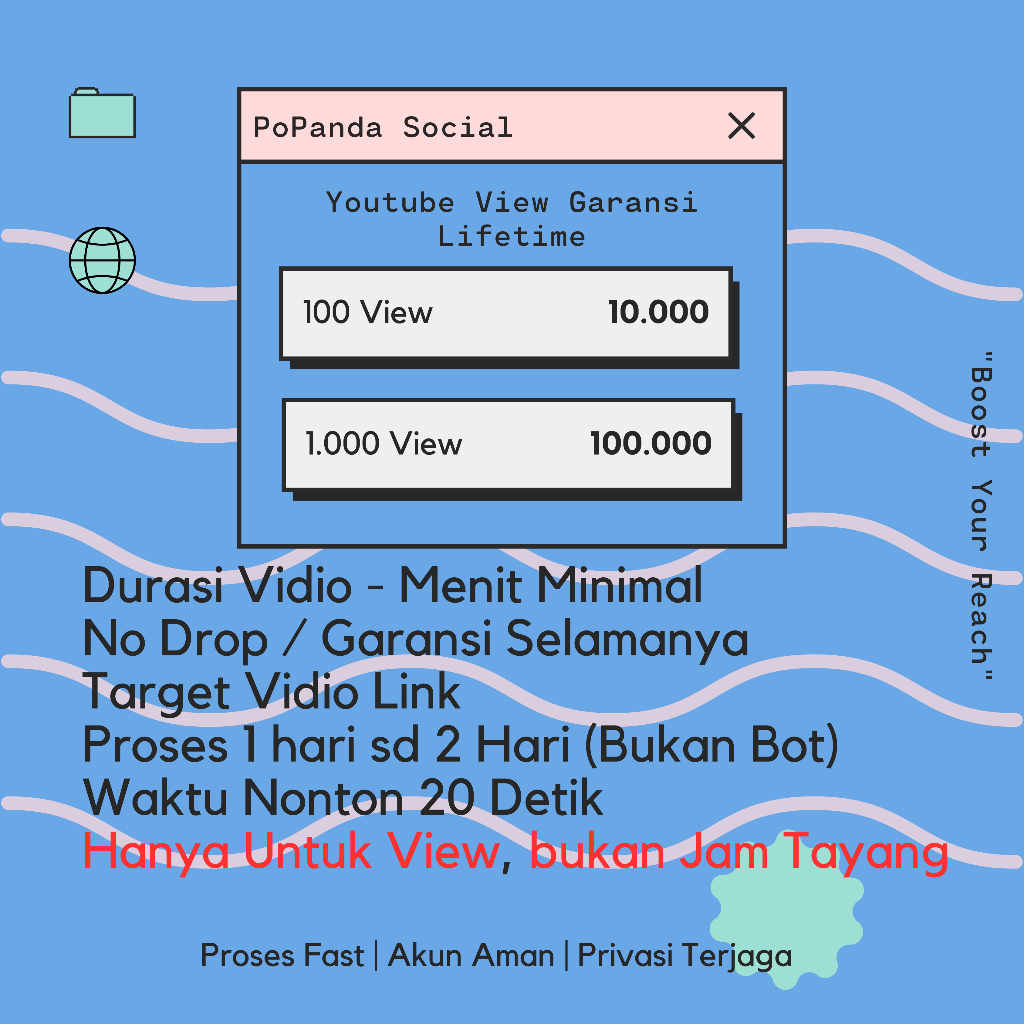 Youtube Views High Retention Garansi Lifetime | Youtube View Garansi Lifetime | Youtube View Promo