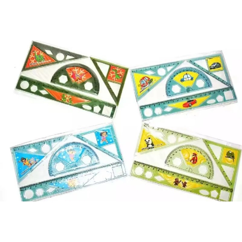 

Penggaris 4in1 murah/Perlengkapan Sekolah