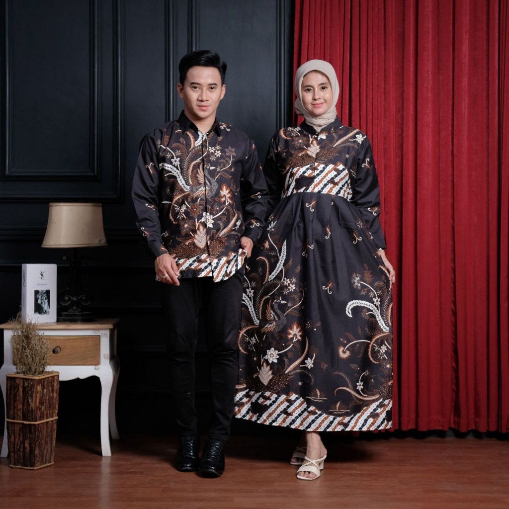 Batik couple pasangan suami istri terbaru couple batik jumbo terbaru