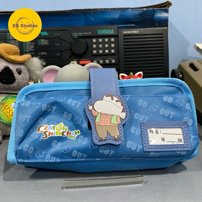 

Tempat Pensil Gambar Crayon Shincan Pencil Case Kartun Jepang