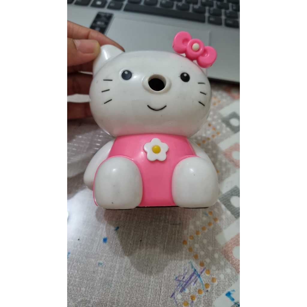 

Rautan Meja Hello Kitty BESAR 2937 / Serutan Pensil Putar