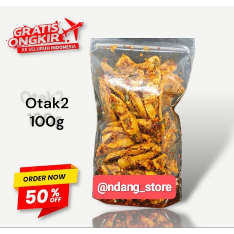 

OTAK OTAK CRISPY RRNYAH LEZAT - Cemilan/snack/makanan/kripik