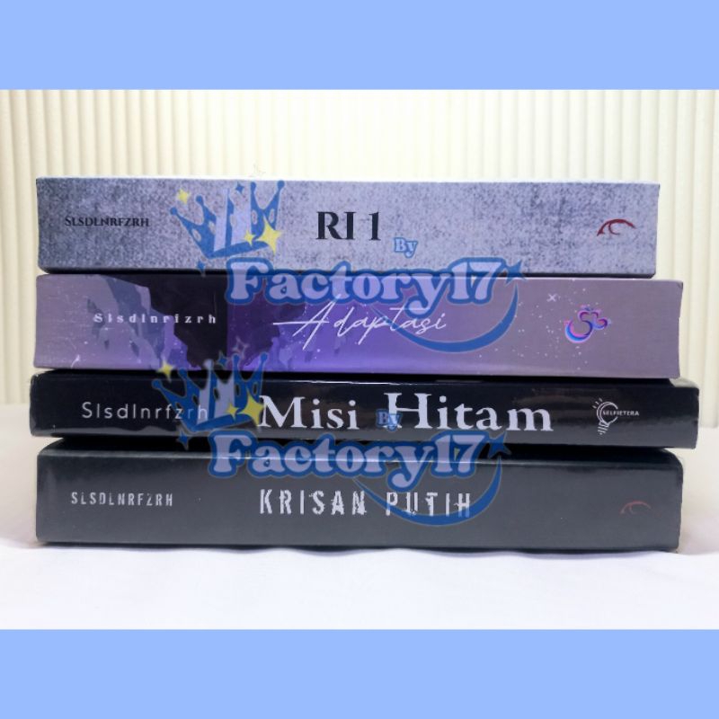 Preloved Novel SLSDLNRFZRH | RI 1 | Adaptasi | Misi Hitam | Krisan Putih