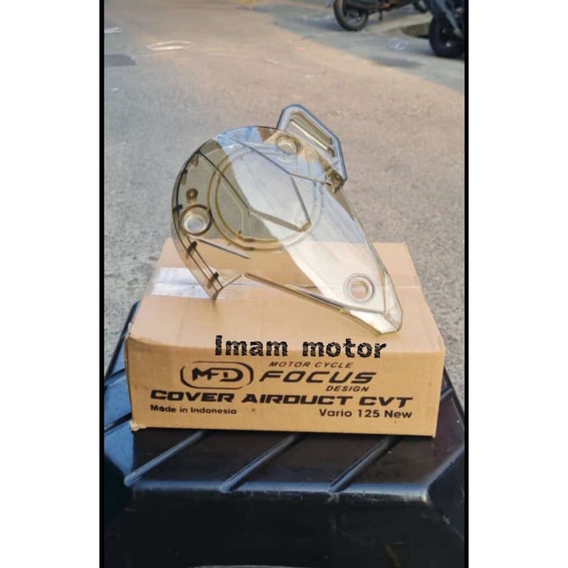 cover tutup airduct CVT new Vario 125,Vario 150 transparan