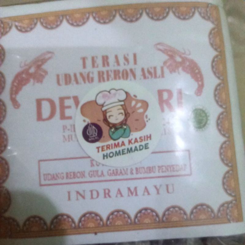 

trasi khas Indramayu kemasan 100gram(5biji)
