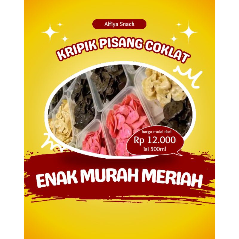 

KRIPIK PISANG LUMER BERBAGAI MACAM RASA ISI 500ML