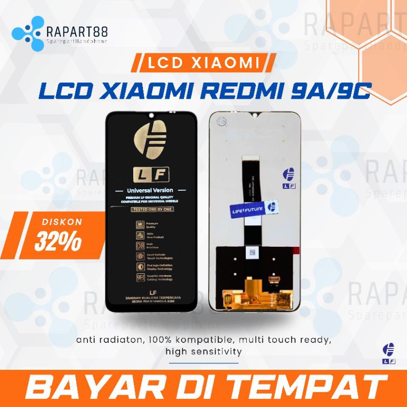 LCD Xiaomi Redmi 9C Original Fullset Touchscreen Life Future