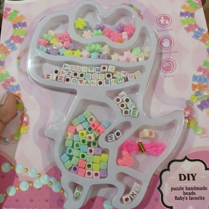 Beads Set Manik manik DIY Gelang Kalung