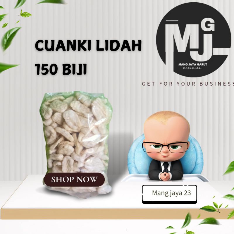 

PROMO - CUANKI LIDAH ISI 150 PCS KUALITAS TERBAIK