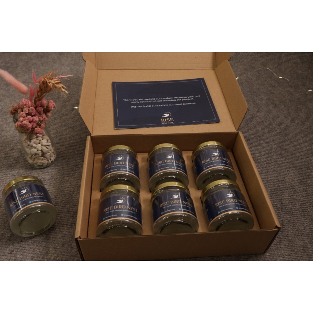 

Beli 5 Gratis 1 | Rise Birdnest - Minuman Kesehatan Sarang Burung Walet Original 100%