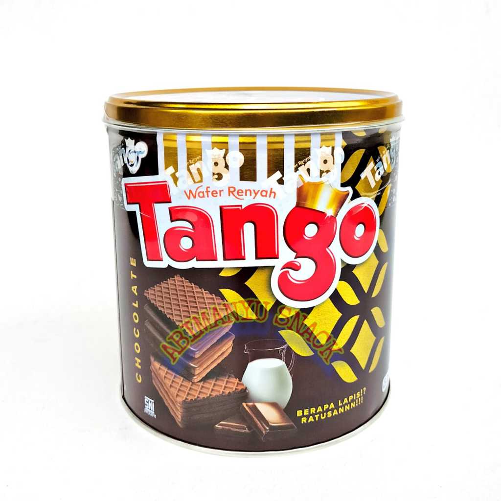 

wafer tango coklat kaleng 240 gram