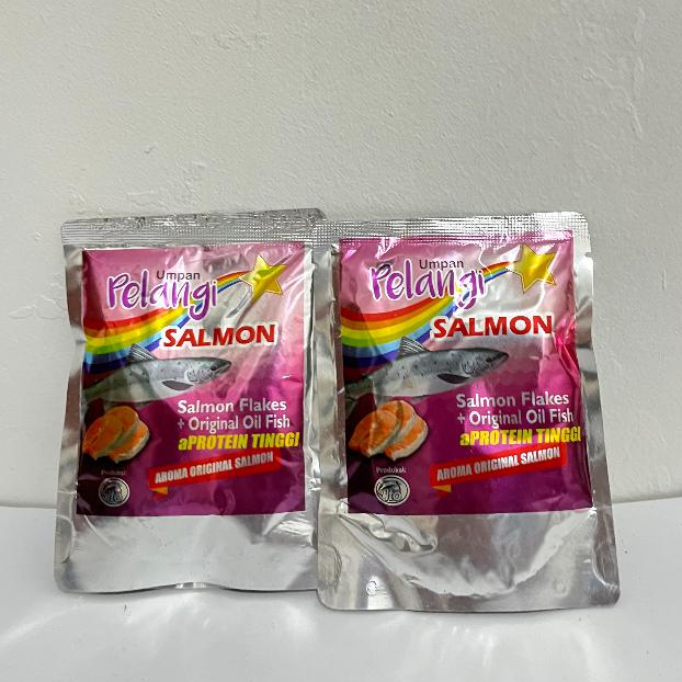 Umpan Pelangi Salmon aroma original salmon