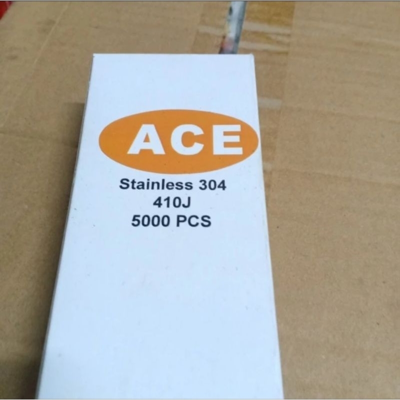 

Isi staples 410J stainless 304 paku tembak refill 410 SS 10 mm