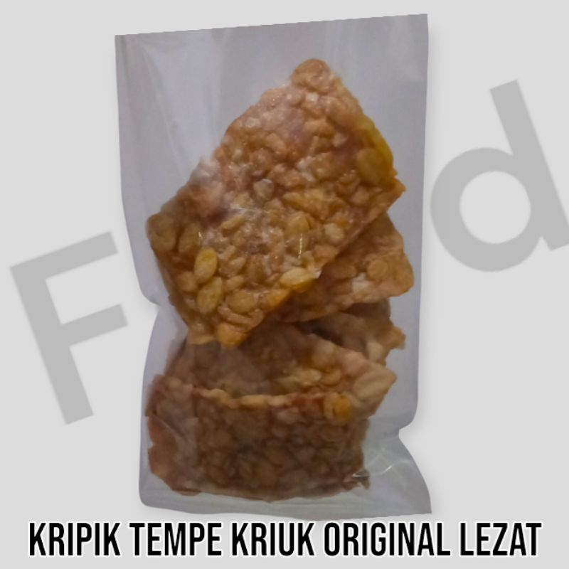 

Kripik Tempe Kriuk Lezat Rasa Original