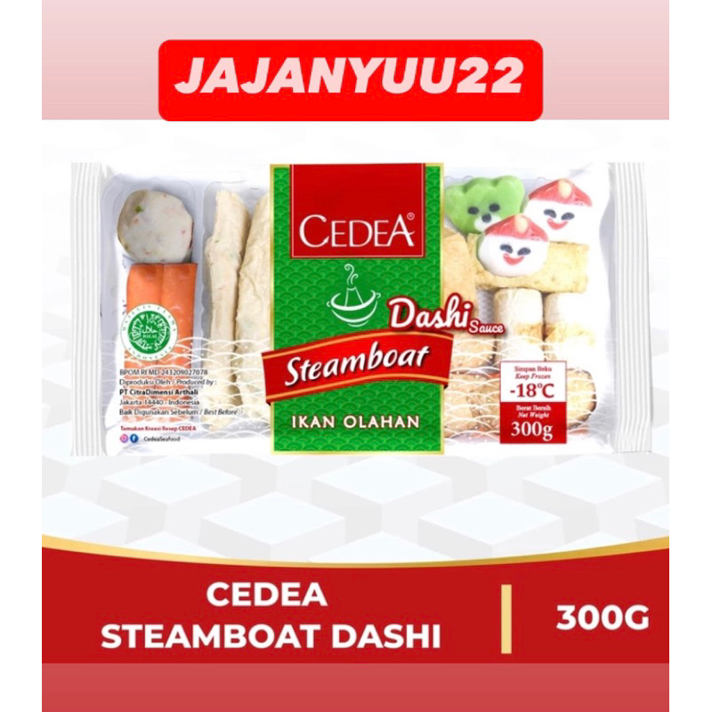 

CEDEA STEAMBOAT SET [ 300gr ]