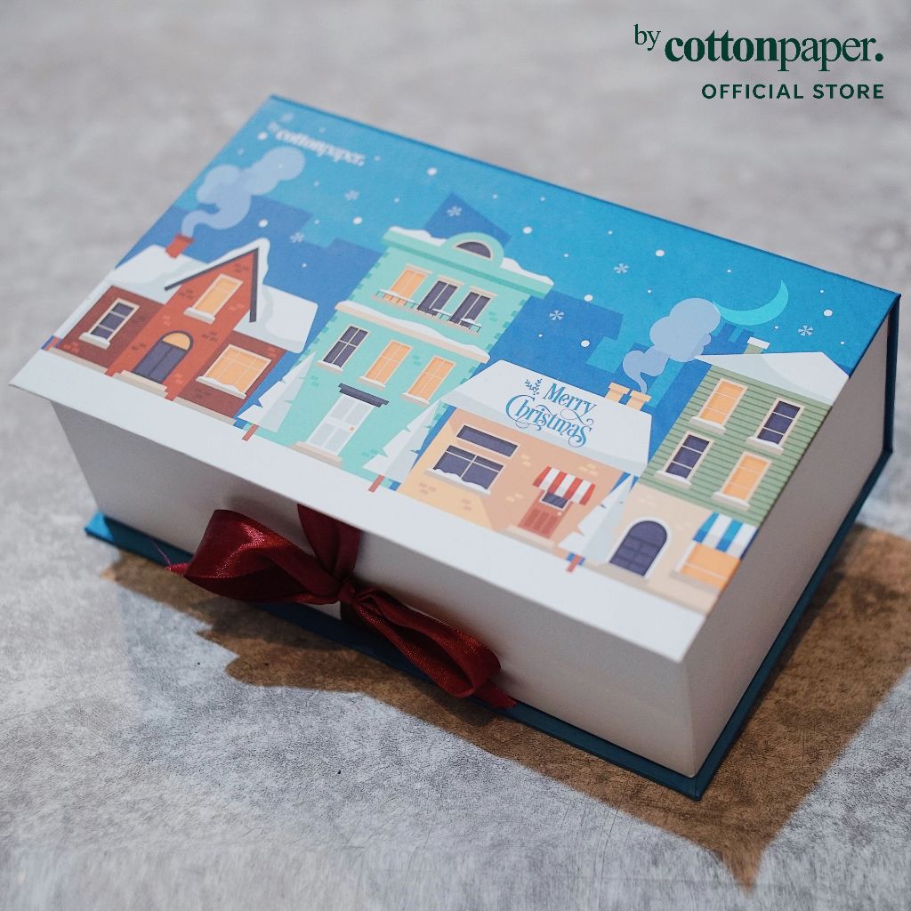 

by Cotton Paper - Kotak Kado Natal Buku Pita Satin