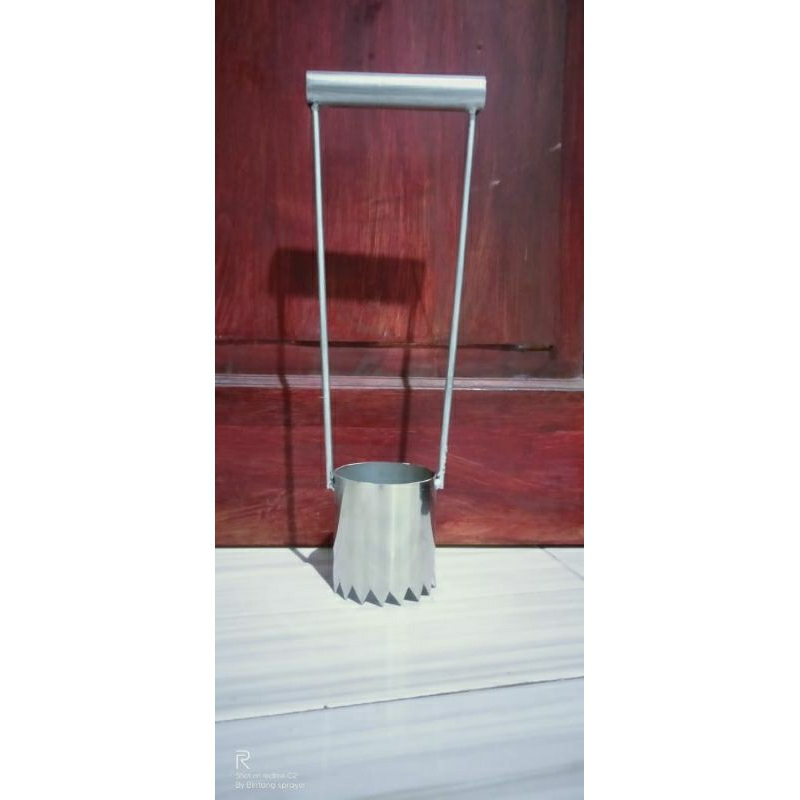 plong pelubang mulsa 3" stainlees