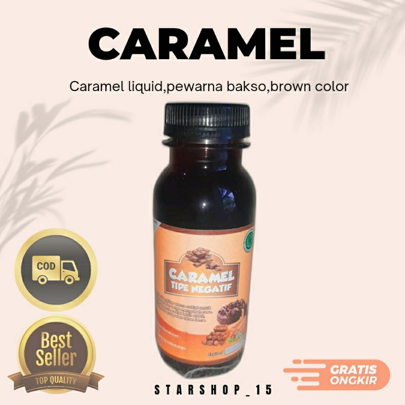 

100mg. Pewarna karamel /Karamel Liquit/ Brown color/Pewarna Bakso/Pewarna Makanan