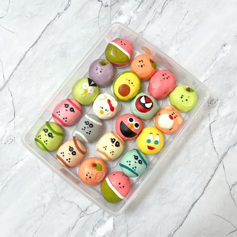 

Bakpao Karakter Frozen Food Cemilan Anak Jajanan Sehat Labubu Hello Kitty