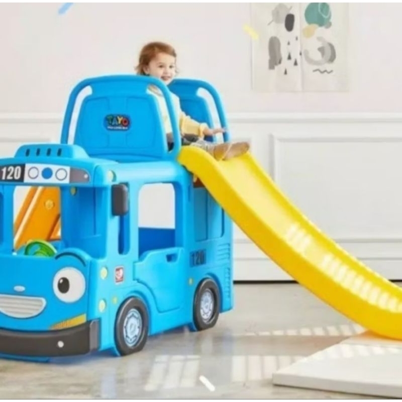 Preloved Tayo The Little Bus Slide Import 100% Original ICONIX KOREA