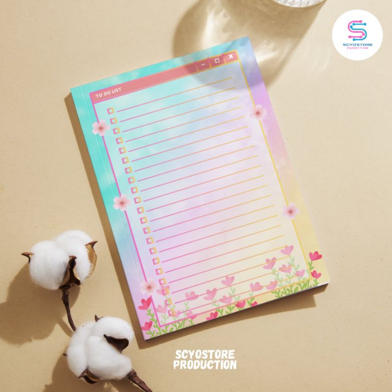 

Buku Catatan A6 Beautiful Dreams Daily Notepad 30 Lembar