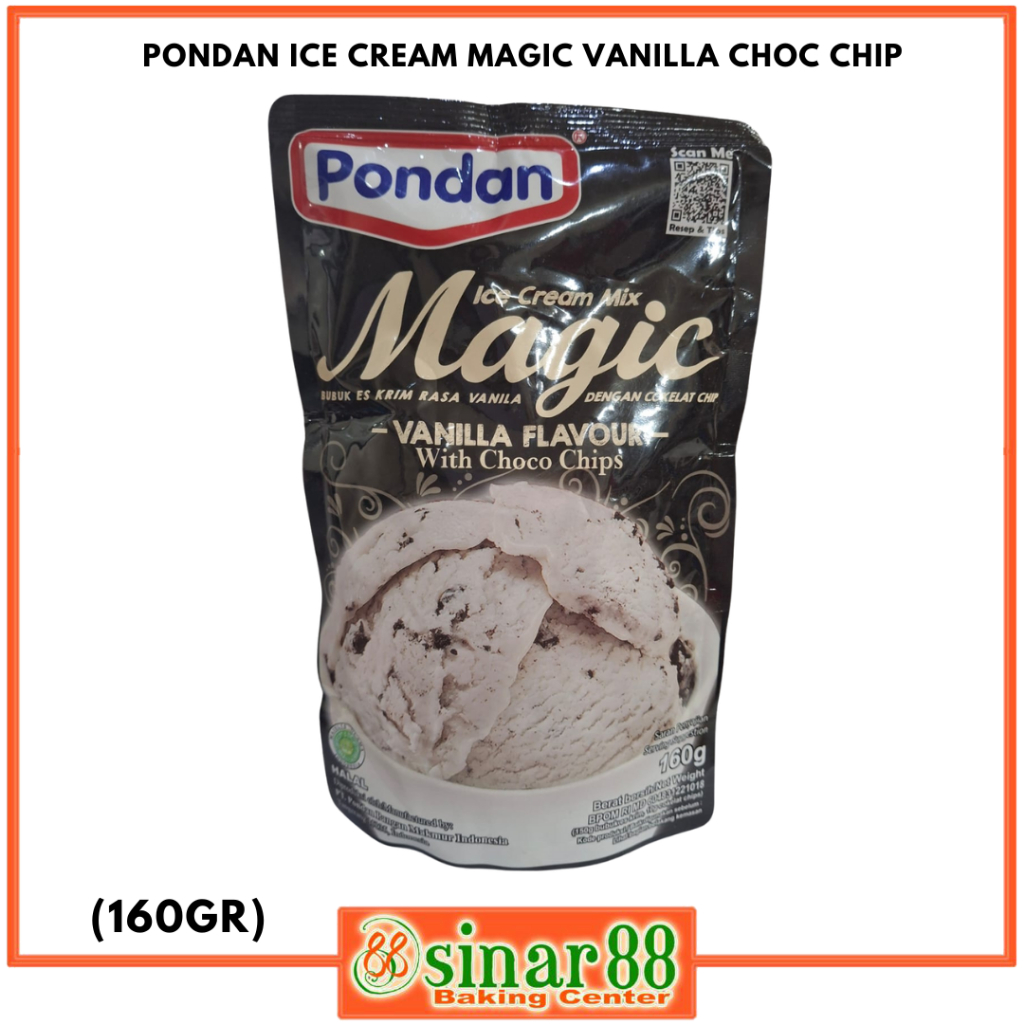 

PONDAN ICE CREAM MAGIC VANILLA CHOC CHIP 160GR