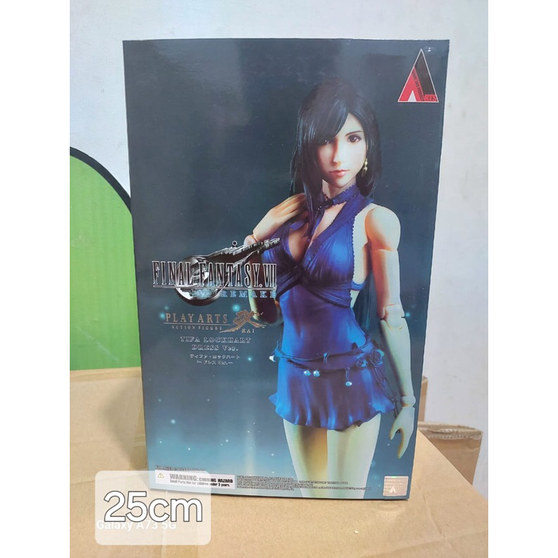 action figure play arts final fantasy vii tifa lockhart dress version