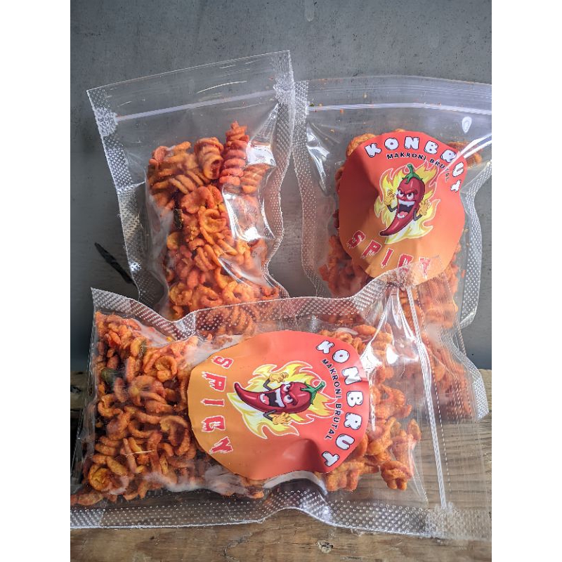 

makroni konbrut kemasan kecil 50gram