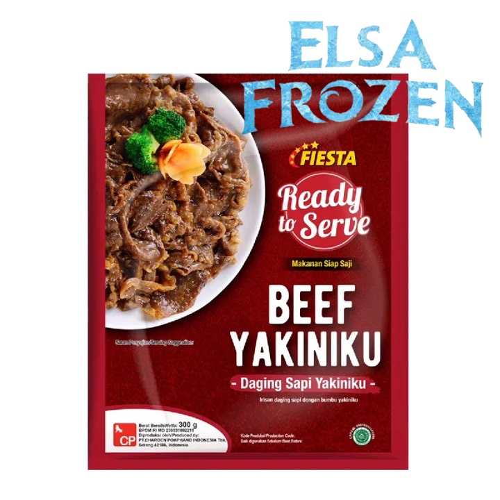 

FIESTA READY TO SERVE BEEF YAKINIKU 300GR DAGING SAPI IRIS YAKINIKU