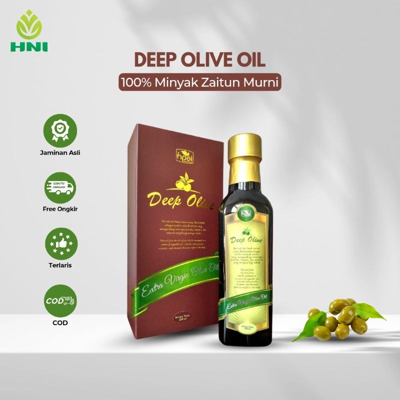 Minyak Zaitun Original Deep Olive Oil 250ml HNI HPAI - Amanmart
