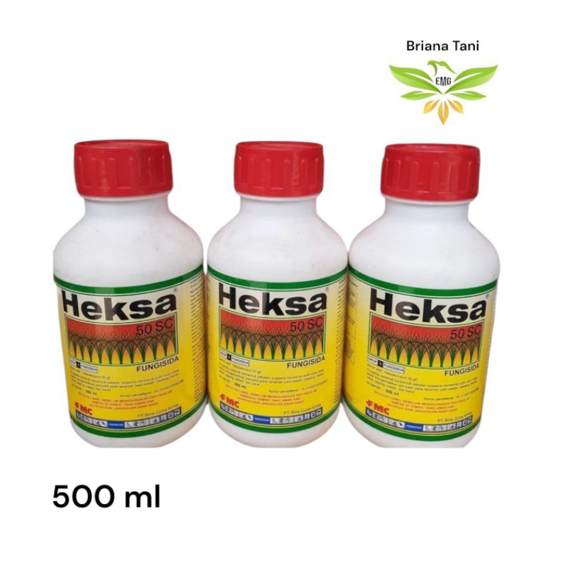 ￼Heksa 50 SC 500ml / Obat Anti Jamur Padi Jagung dll/ Obat Fungsida/ Obat Fungsida murah