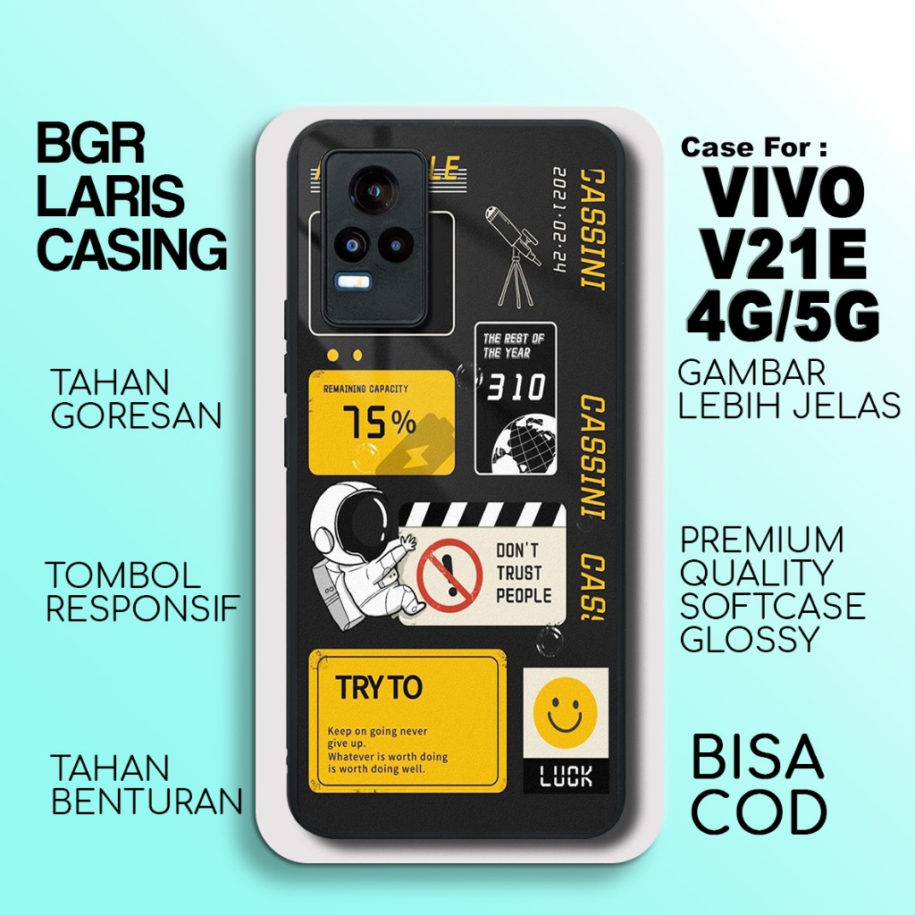Case Vivo V21E 4G Terbaru Aesthe Casing Vivo V21E 5G Termurah Hardcase Softcase Glossy Terlaris