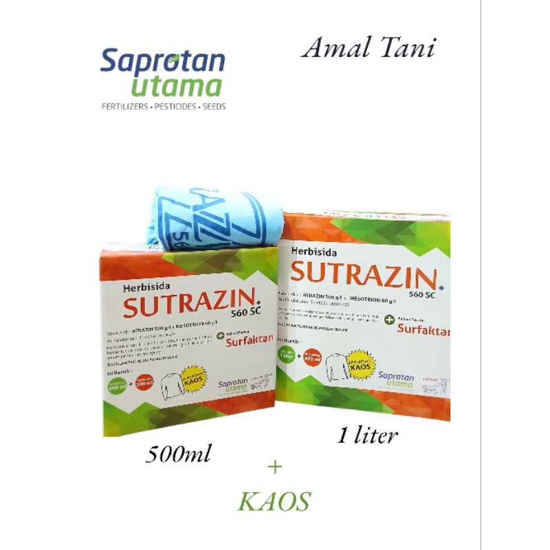 SUTRAZIN 560SC Herbisida Selektif jagung kemasan | Pak Tani