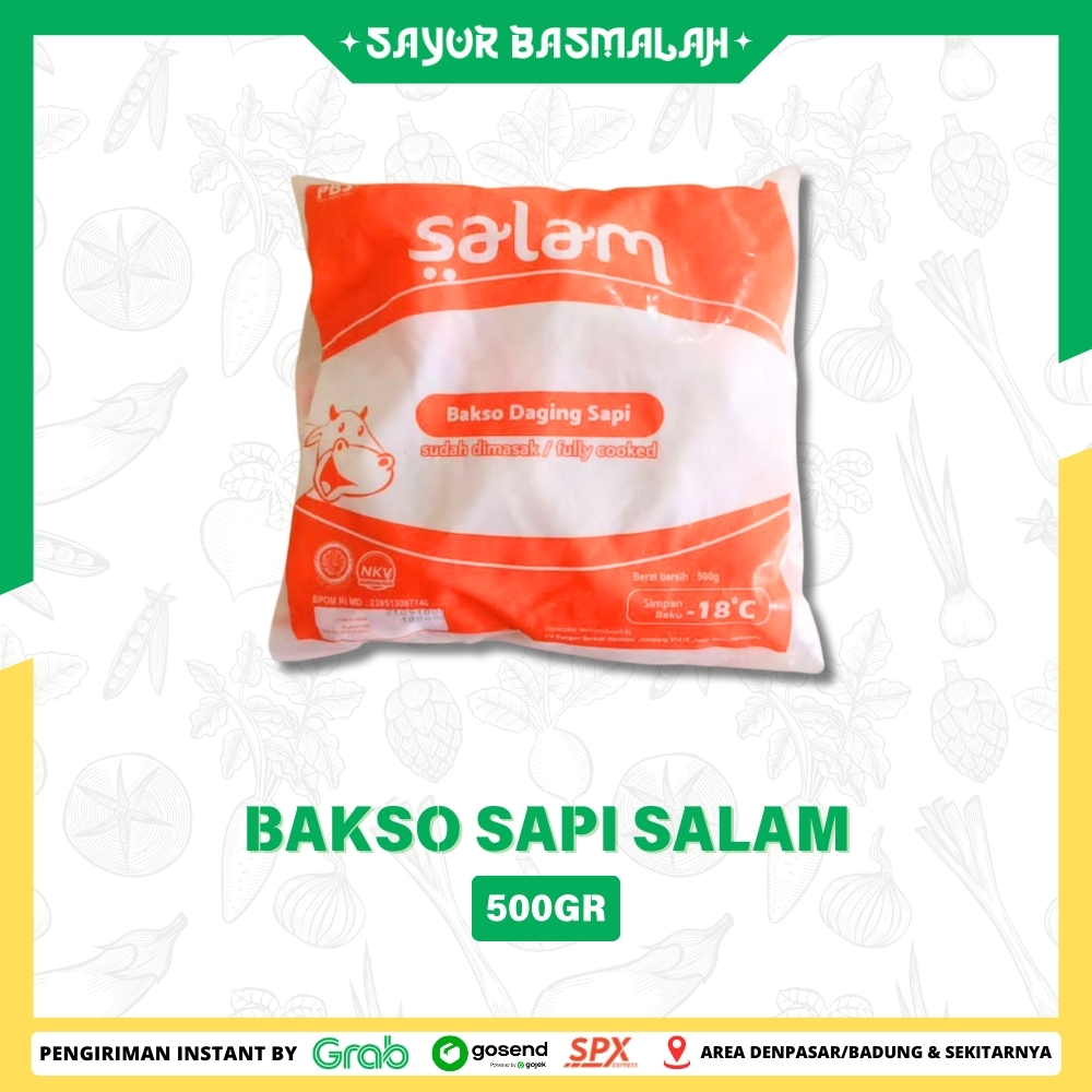 

Bakso Sapi Salam 500gr - Sayur Basmalah