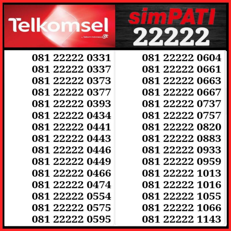 kartu perdana telkomsel simpati jaringan 4G dan 5G