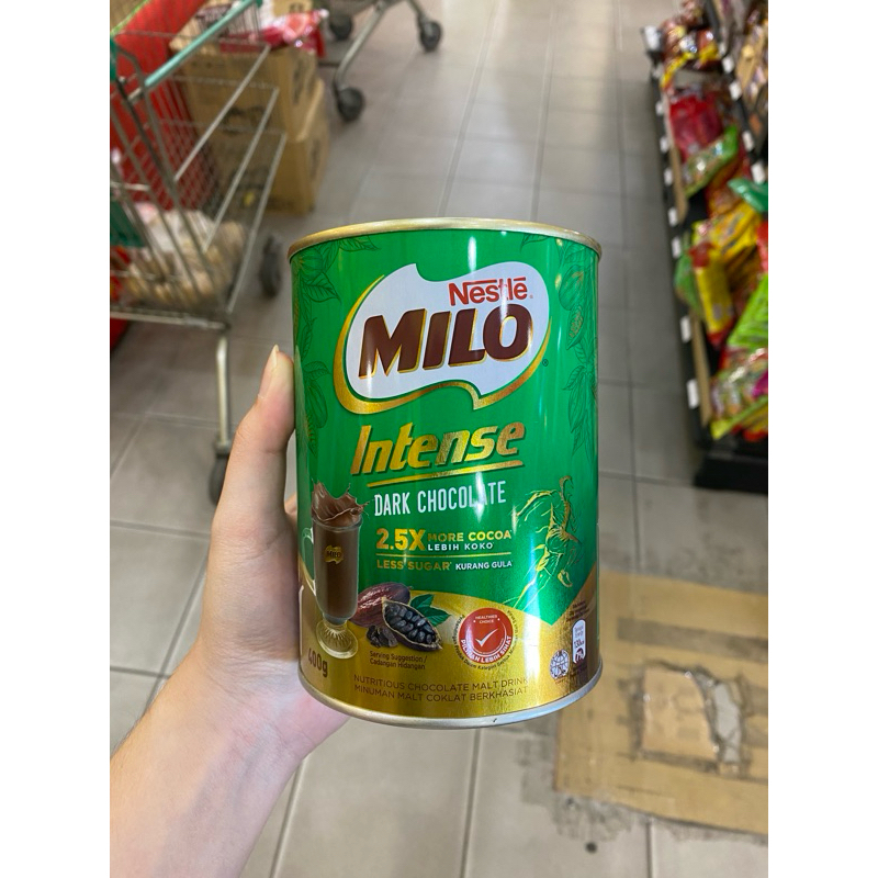 

milo intense dark chocolate 400gr