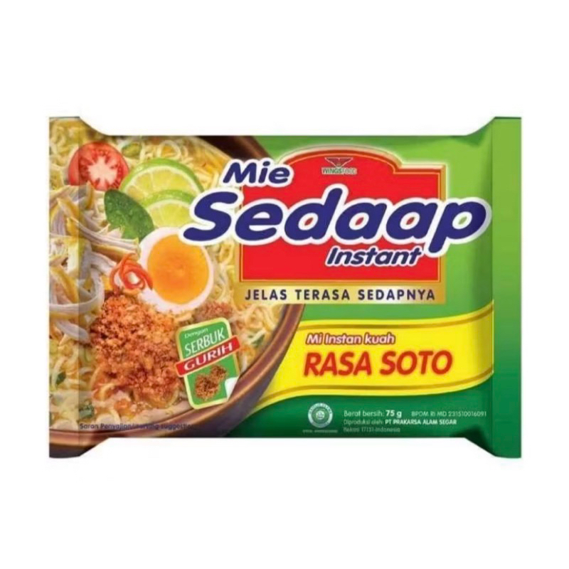 

Mie Sedap Soto isi 5pcs / Mie Instan