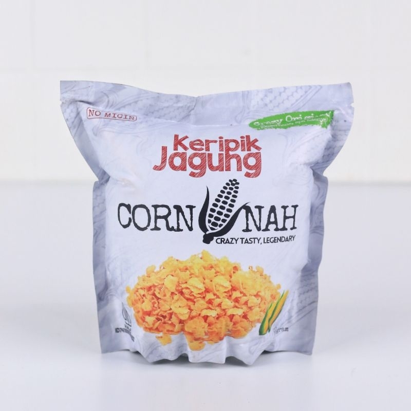 

Cornnah - Kripik Jagung Sereal Rasa Original Snack Cemilan Jadul Premium Corn Nah