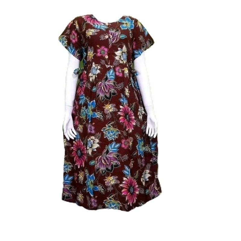 BISA COD GAUN TIDUR DAN SANTAI WANITA TERLARIS ORIGINAL KENCANA UNGU MODEL 47 /DASTER