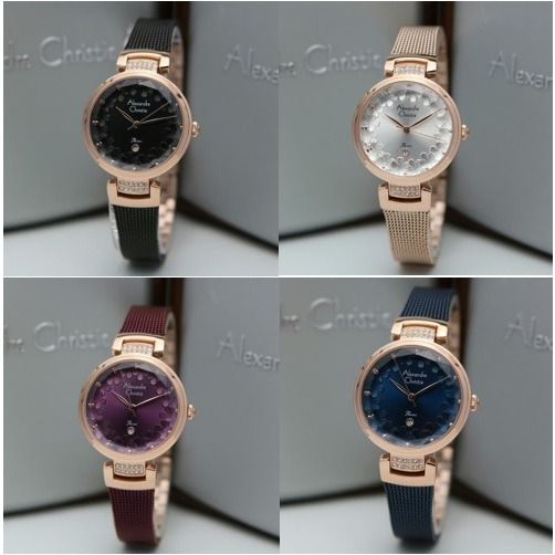 Jam Tangan Wanita Alexandre Christie AC2756 AC 2756 Original Garansi Resmi 1 Tahun
