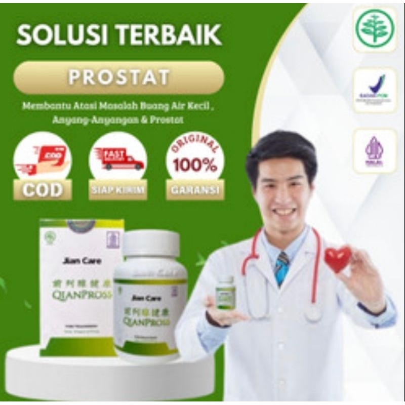 Jian care Qianpross Asli 100% Bpom Obat Prostat Original