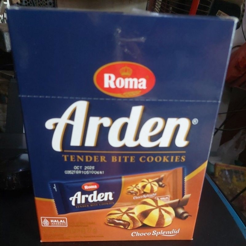 

ARDEN COOKIES 1 BOX ISI 10 SACHET