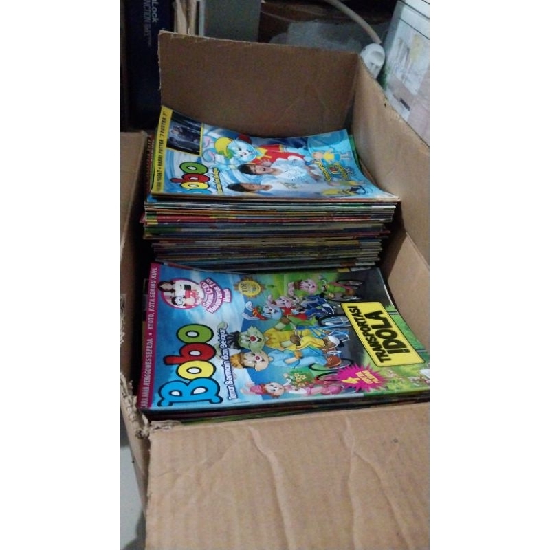 Majalah Bobo Original Koleksi Pribadi Tahun Terbit 2010-2012