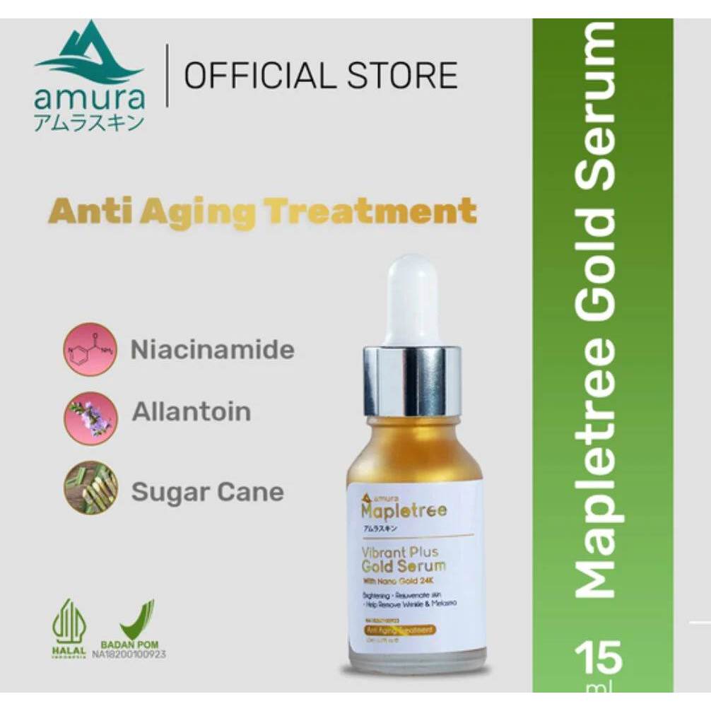 Amura Gold Serum Retinol Serum Skincare Amura Amora Ori Paket Untuk Flek Hitam Official Skincare