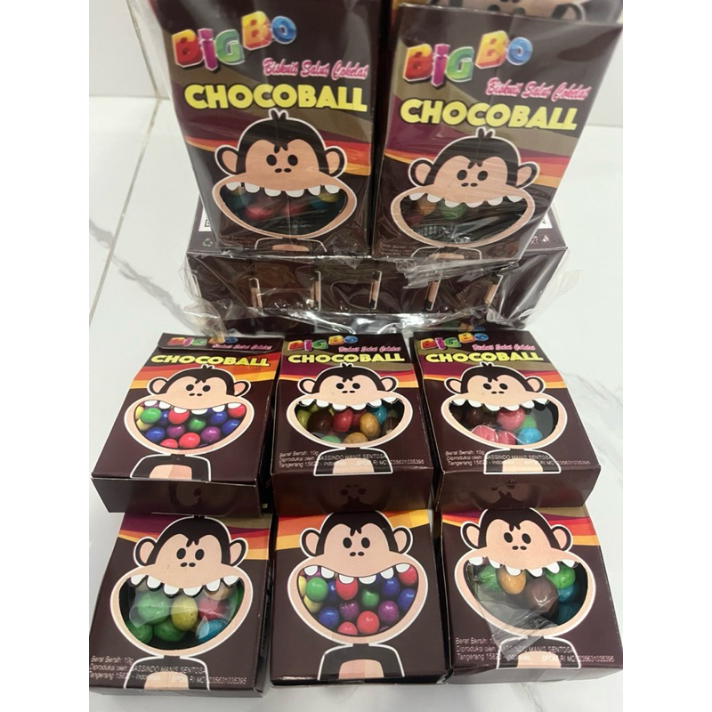 

BIGBO CHOCOBALL BISKUIT SALUT COKELAT 1 PACK ISI 12 PCS @10gr