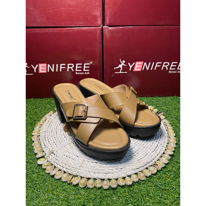 Sandal Wanita - Sandal Kulit - Yuka 004 by Yenifree