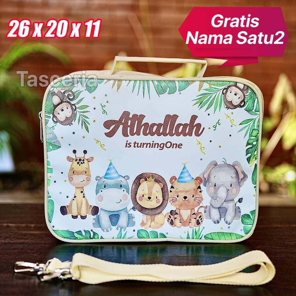 

Tas Selempang Anak Perempuan Custom Cute Animal / Tas Ulang Tahun Anak Premium / Tas Selempang Ulang Tahun Anak / Goodiebag Ultah Anak Premium / Tas Selempang Ultah Anak / Tas Selempang Anak Cowok Custom